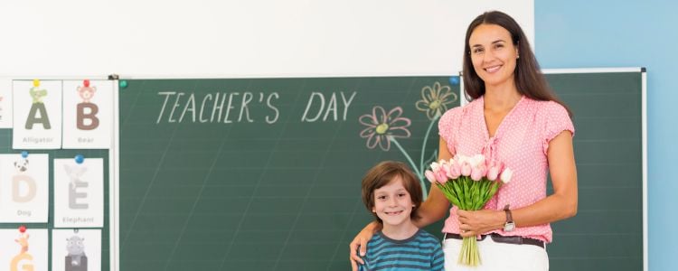 Día del Maestro Homenaje a Maestra